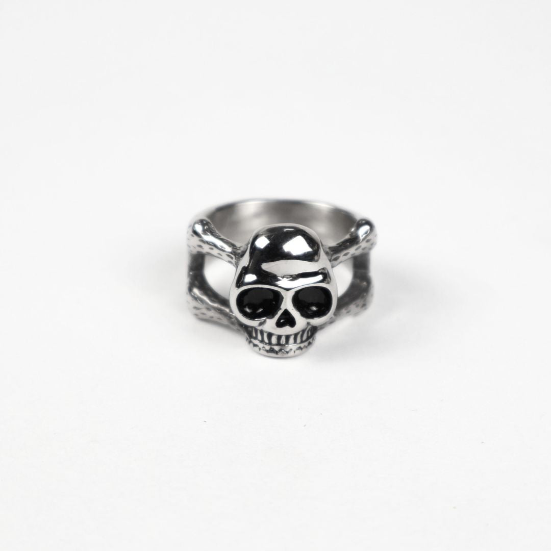 Anillo "Hueso y cráneo"