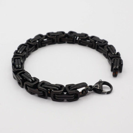 Pulsera "Black Biker" - Gran Cuervo Joyería