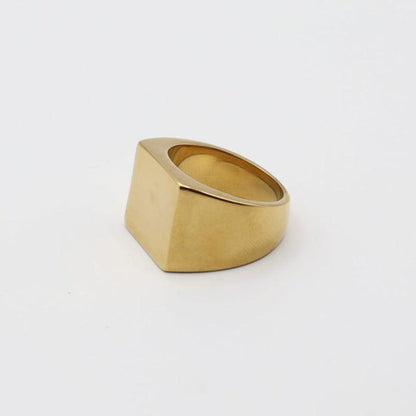 Anillo "Espejo dorado" - Gran Cuervo Joyería